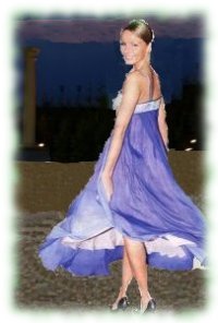 Agnieszka Włodarczyk w sukni wieczorowej z kolekcji sukienek na sylwestra Hanny Bieńkowskiej